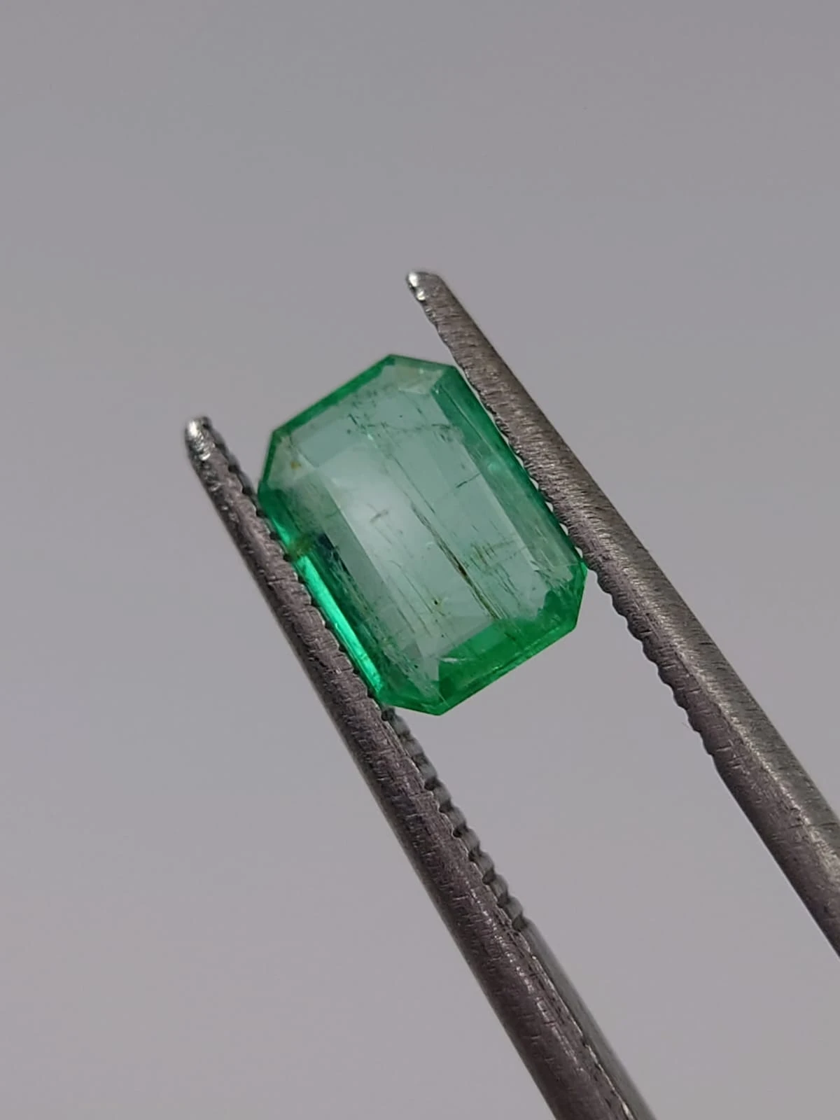 0.95ct Natural Green Emerald Loose Gemstone From Panjshir Afghanistan — view 4